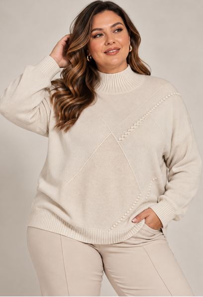 Immagine di PLUS SIZE TURTLE NECK SWEATER